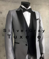 シルバーグレータキシード